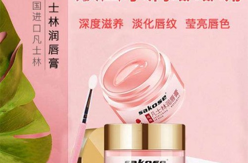 sakose凡士林润唇膏 保湿滋养，让你拥有水润嘟嘟唇